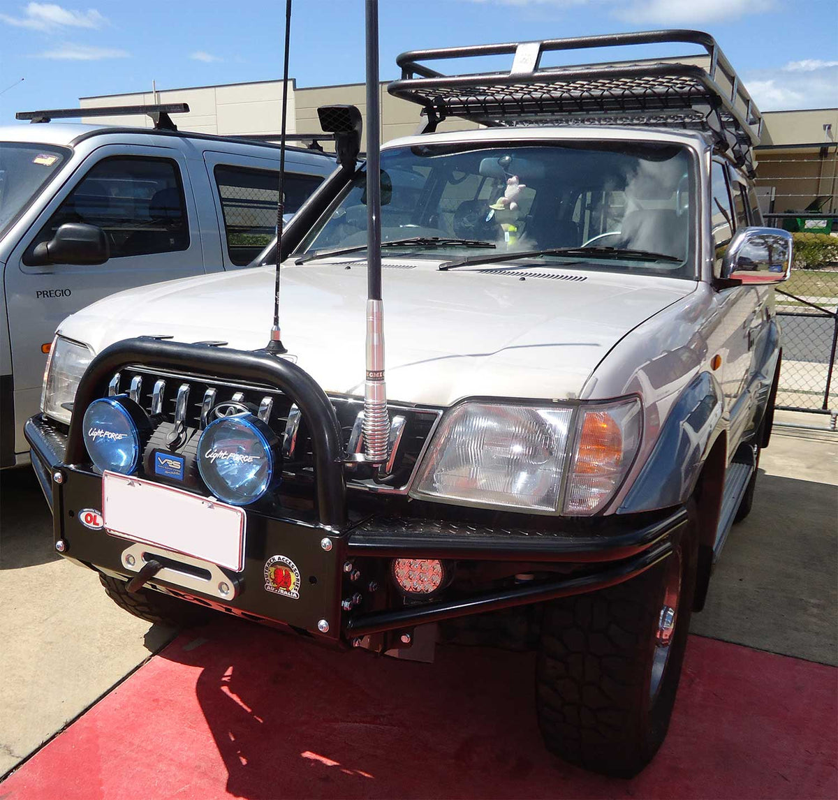 Toyota prado 90 series shop bull bar