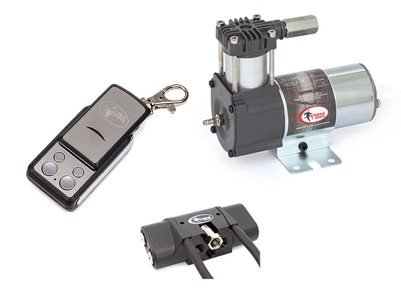 Dual Wireless Air Control Kit with Light Duty Compressor – Force4