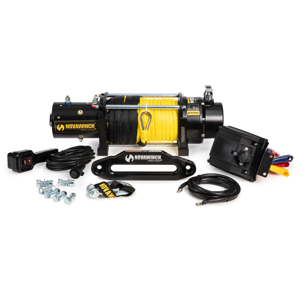 Novawinch NVT Series Electric Winch - 12,000lb 24 volt – Force4