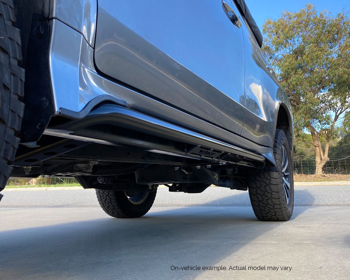 Xrox Rock Sliders - Holden Colorado | Rodeo RA7 | Isuzu D-Max (50mm bo ...
